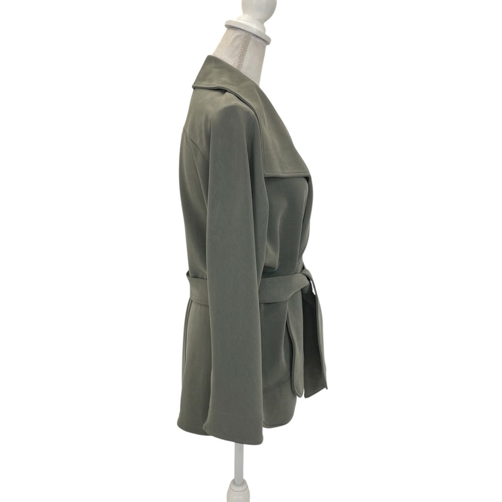 Lululemon Softstreme Belted Wrap Jacket Grey Sage XS/S - Picture 7 of 16